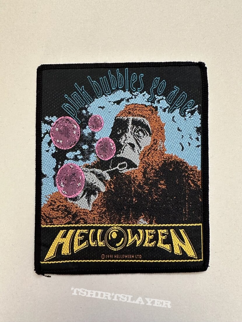 Helloween - Pink Bubbles Go Ape patch 4 You!