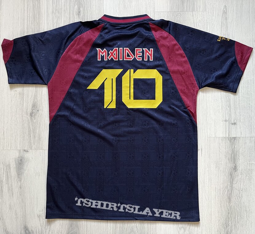 Iron Maiden - The Final Frontier 2010 World Tour football jersey