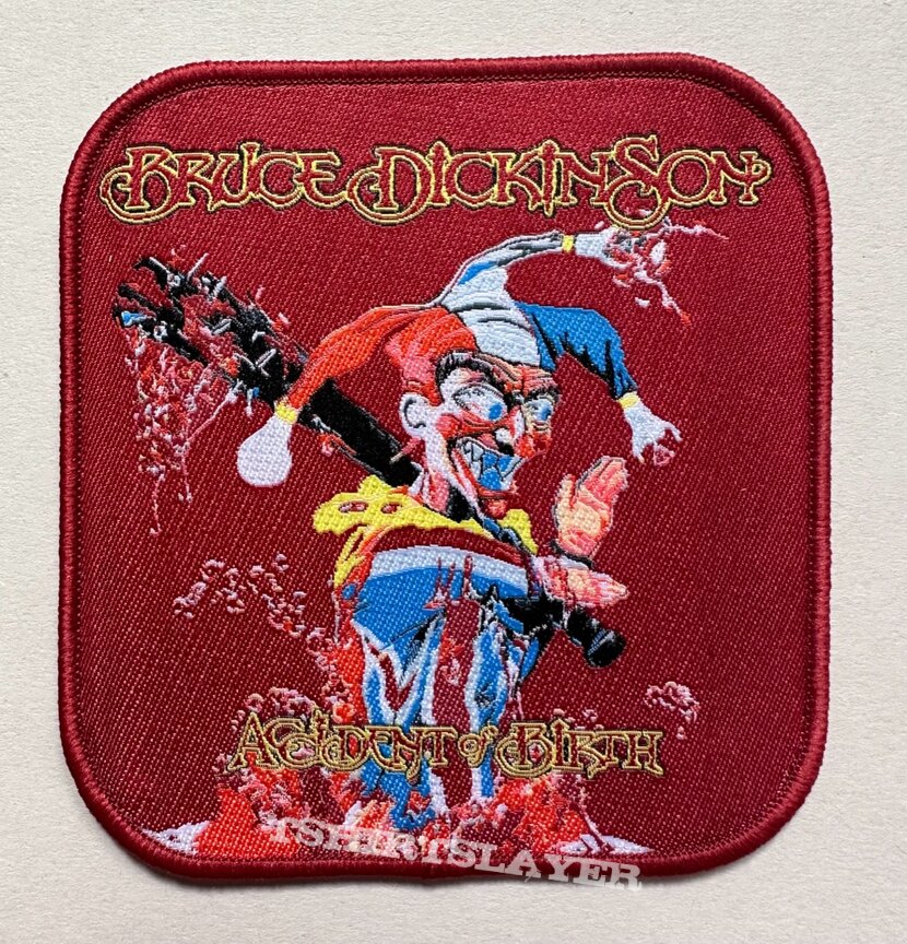 Bruce Dickinson - Accident of Birth patch
