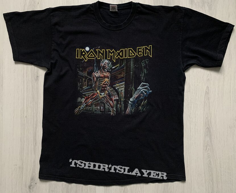 Iron Maiden - Somewhere Back in Time World Tour 2008 shirt