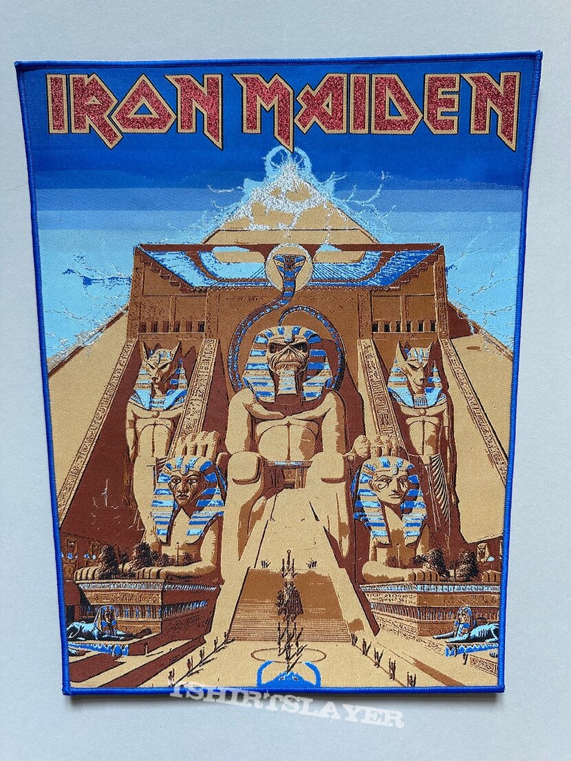 Iron Maiden - Powerslave woven backpatch