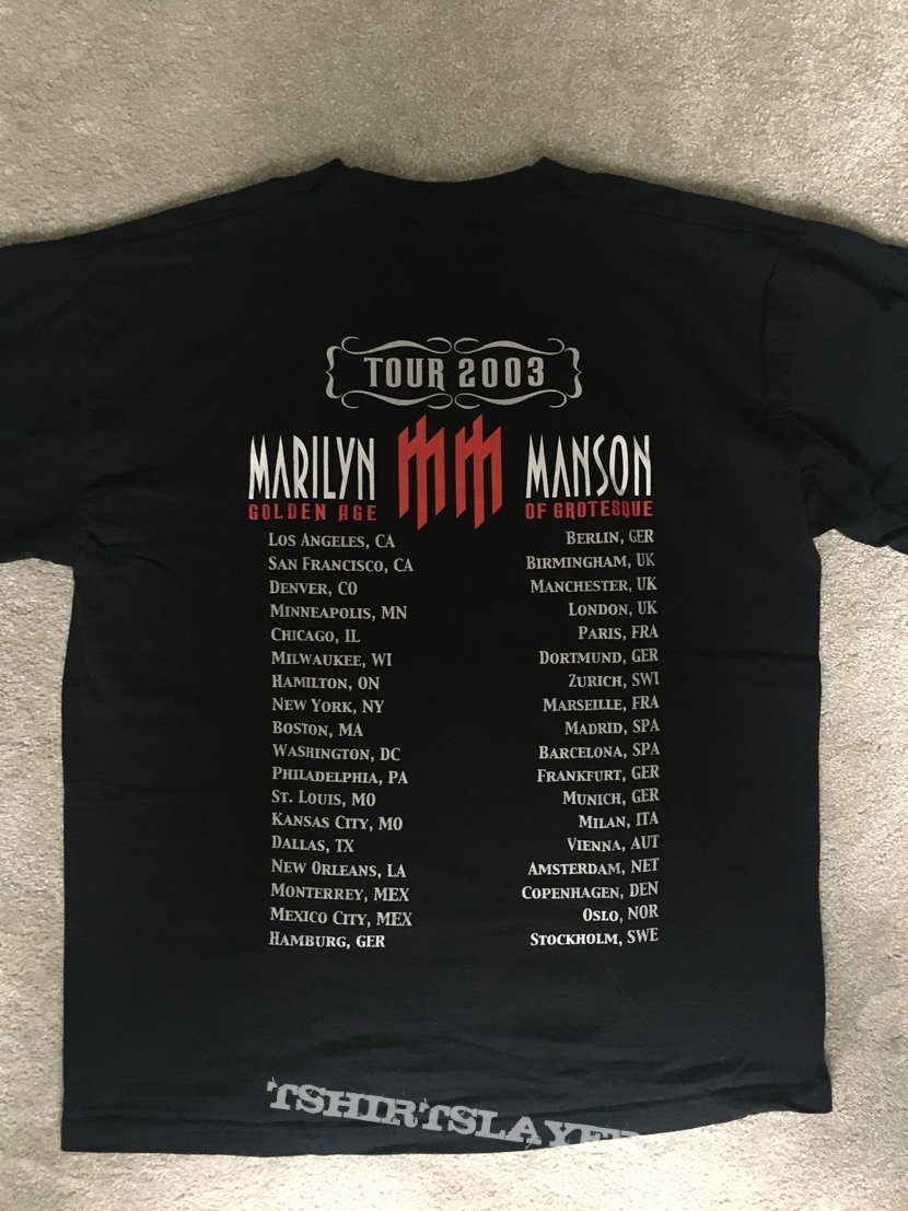 Marilyn Manson, Marilyn Manson T Shirt TShirt or Longsleeve