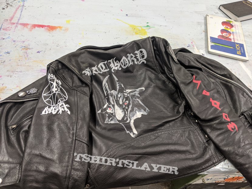 Bathory My Leather Jacket from Hades | TShirtSlayer TShirt and ...