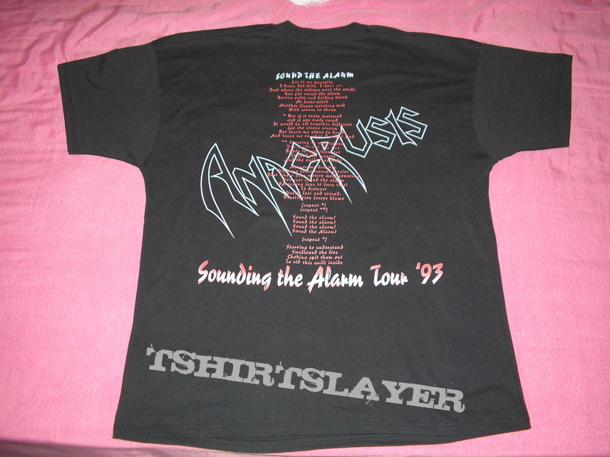 original ANACRUSIS Sound the Alarm tour 1993 shirt