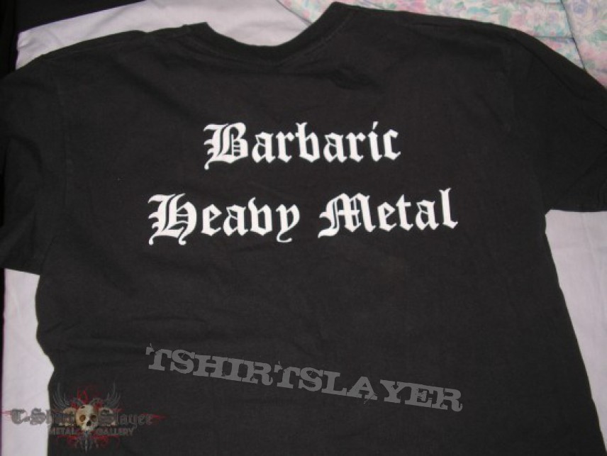 TShirt or Longsleeve - original STORMWARRIOR shirt &quot;Barbaric Heavy Metal&quot;