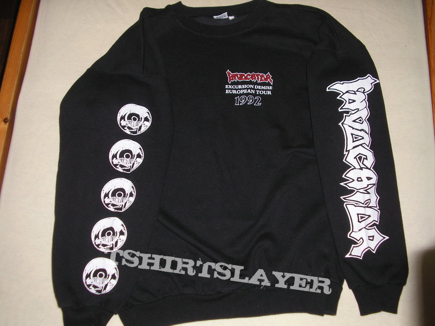 original INVOCATOR 1992 Excursion Demise tour sweatshirt