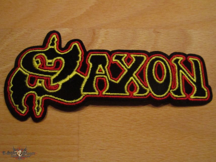 Saxon Logo stripe patch