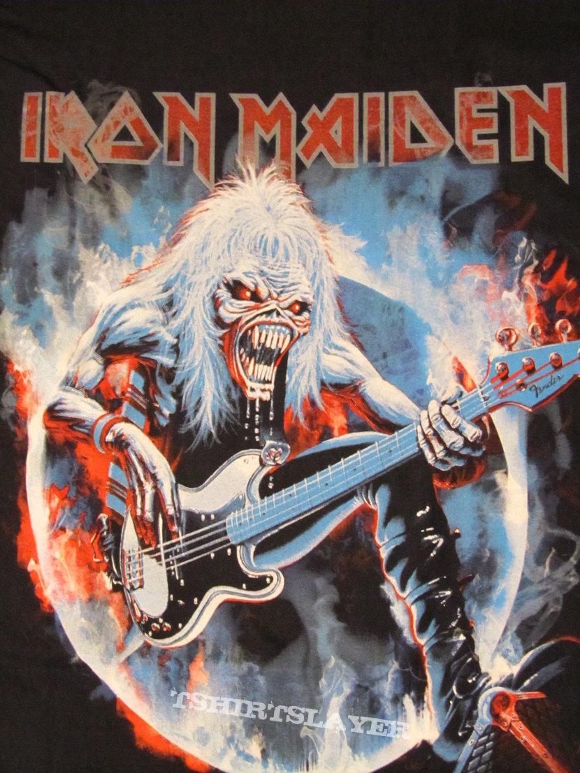 Iron Maiden Eddie Bass shirt | TShirtSlayer TShirt and BattleJacket Gallery