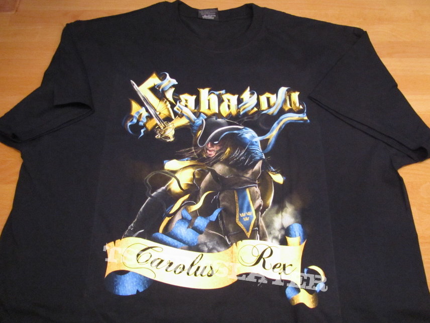 Sabaton Carolus Rex Shirt | TShirtSlayer TShirt and BattleJacket Gallery