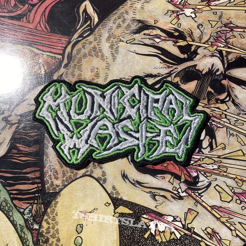 Municipal Waste embroidered logo patch 