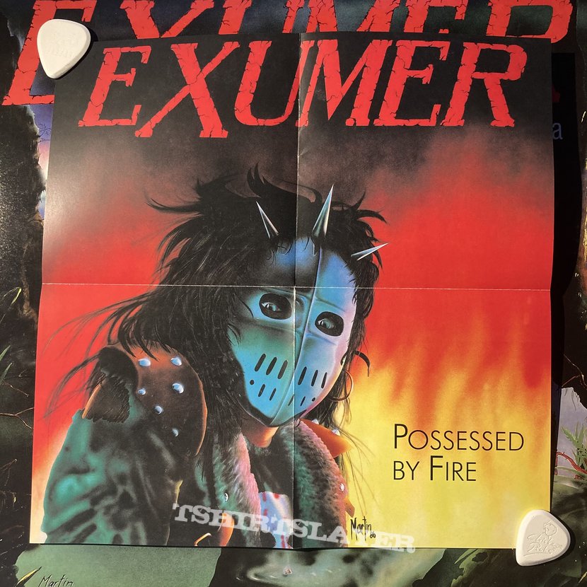 Exumer - Possessed by Fire poster