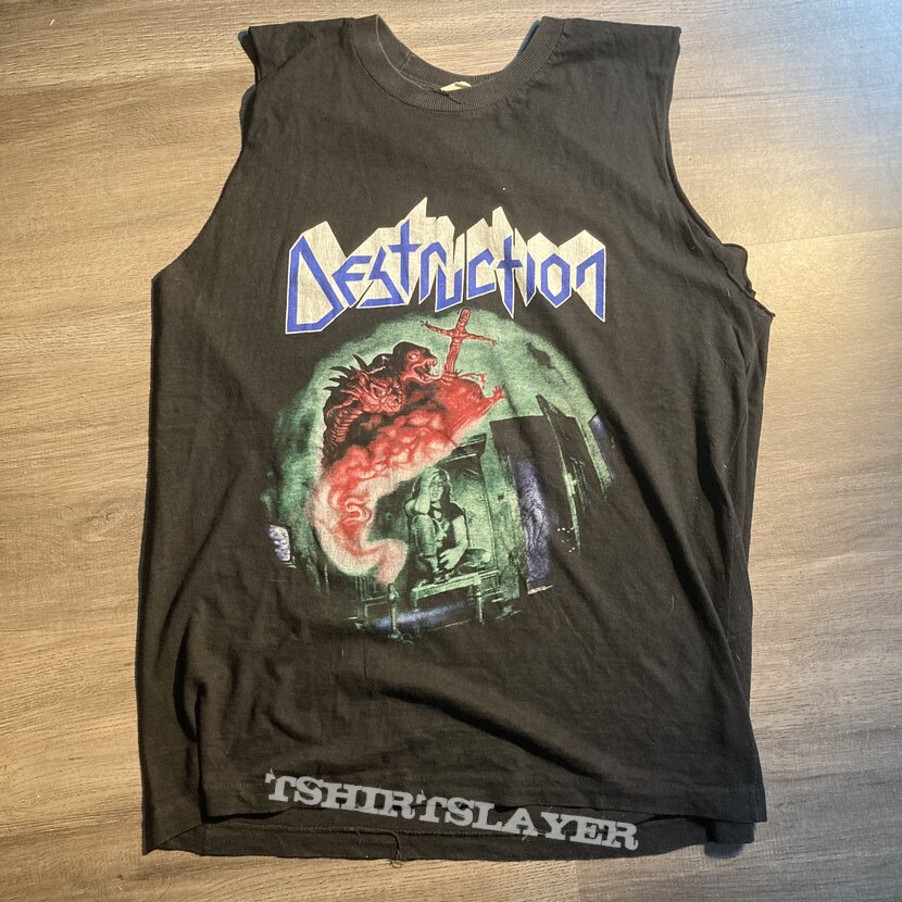 Vintage Destruction - Cracked Brain sleeveless shirt