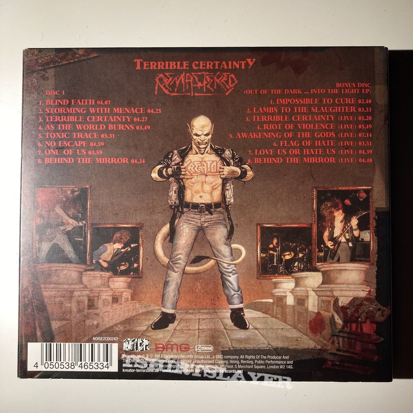 Kreator - Terrible Certainty + Out of the Dark... Into the Light CD