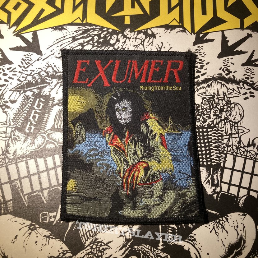 Exumer - Rising From The Sea VTG woven patch