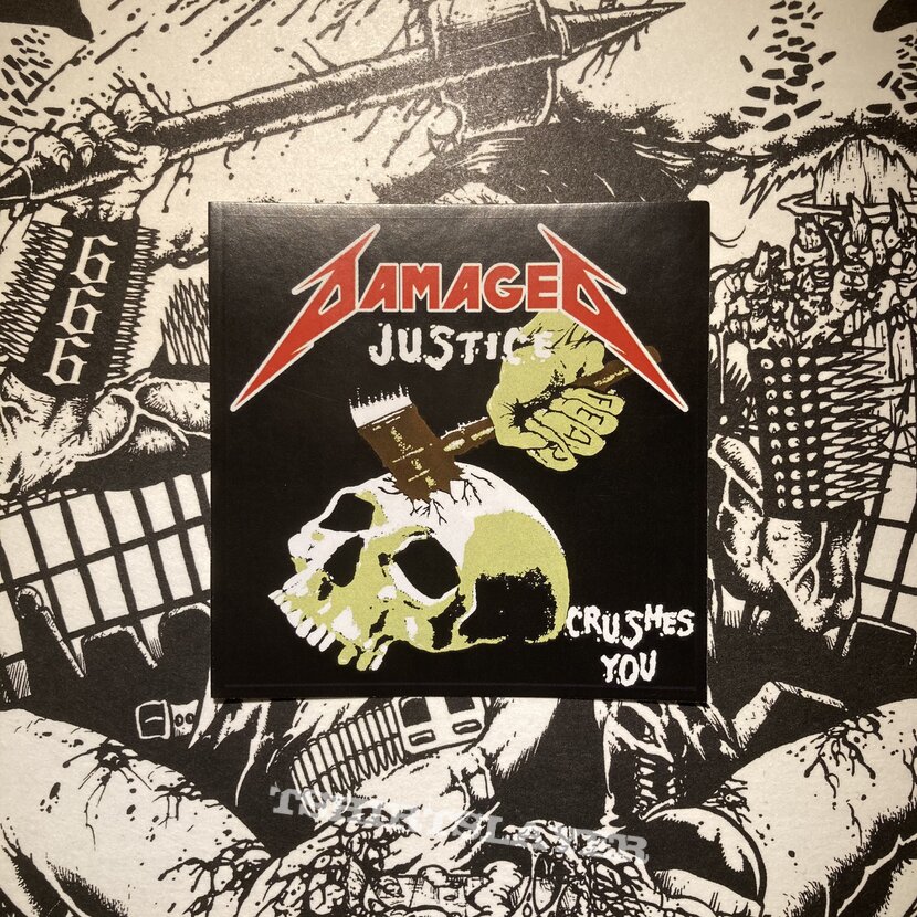 Metallica - Damaged Justice Crushes You sticker