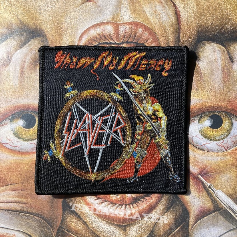 Slayer - Show No Mercy woven patch