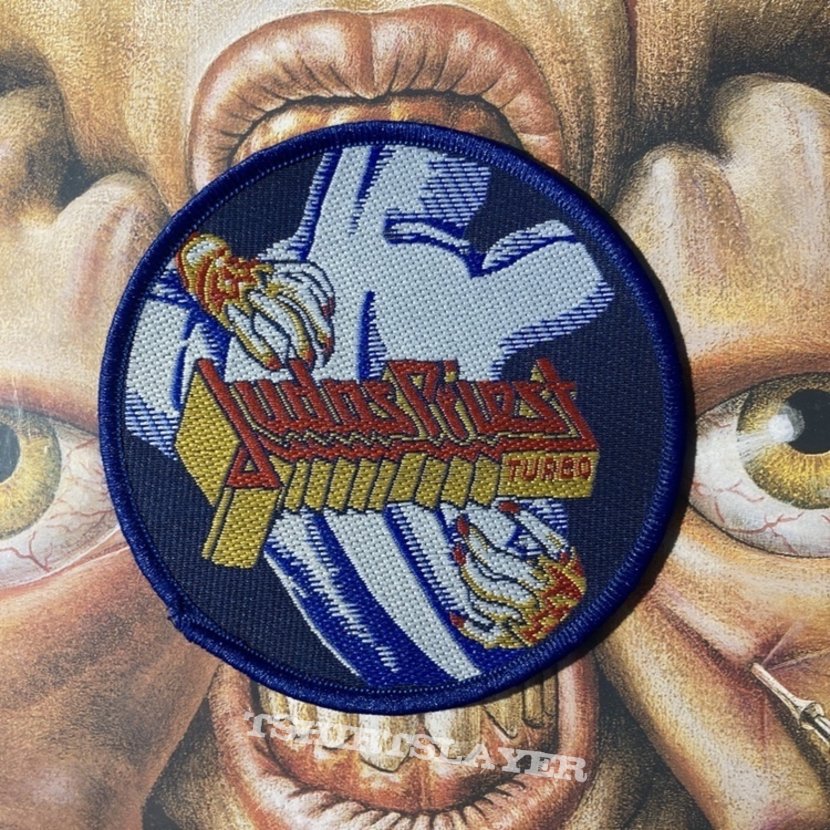 Vintage Judas Priest - Turbo woven circular patch