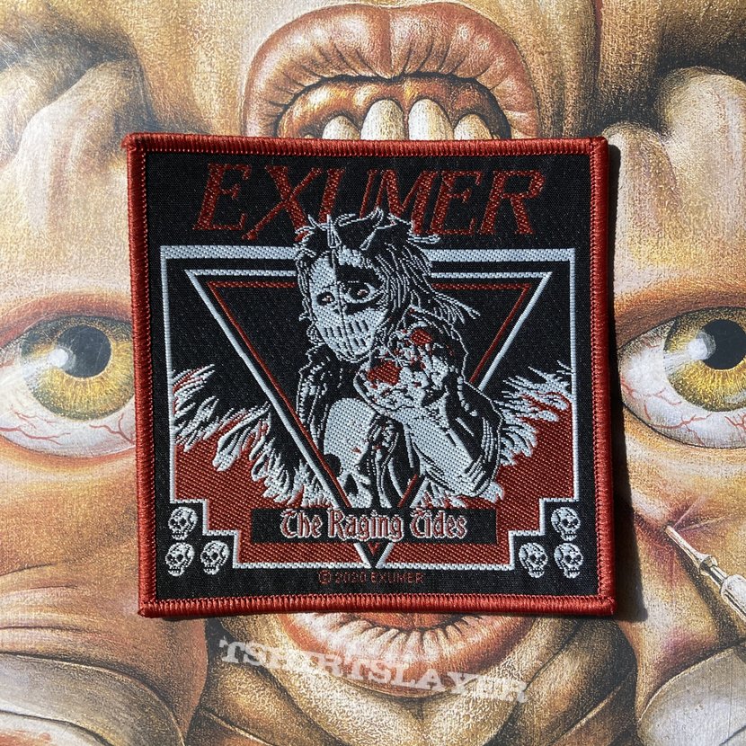 Exumer - The Raging Tides woven patch