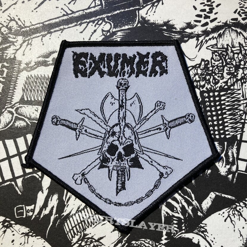 Exumer woven patch made by TRV3Y 