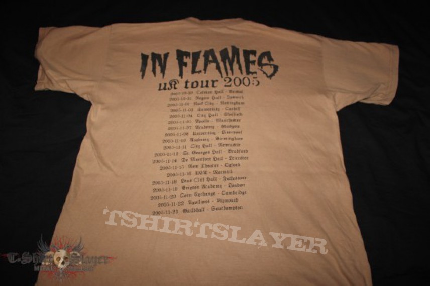 TShirt or Longsleeve - In Flames - UK Tour 2005 TS