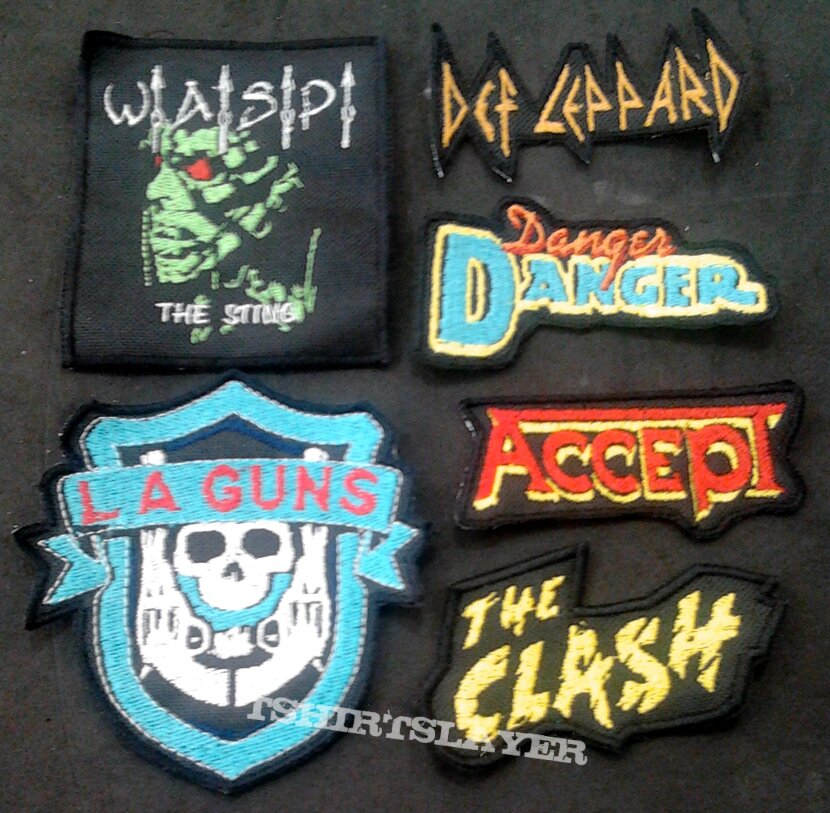 Twisted Sister patches 