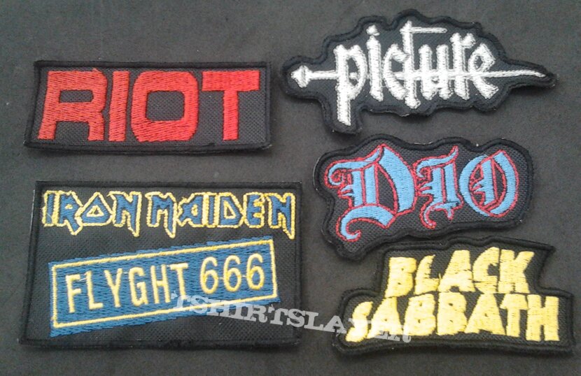 Twisted Sister patches 