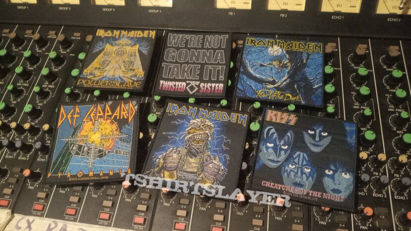 Iron Maiden new patches 