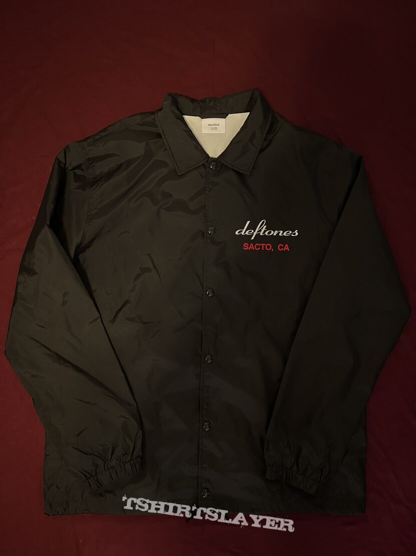 Deftones coach jacket | TShirtSlayer TShirt and BattleJacket Gallery