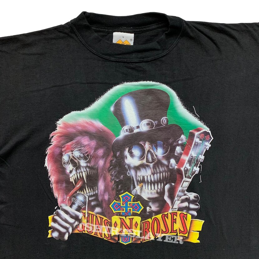 Guns N&#039; Roses Skeletons 1991 T-shirt