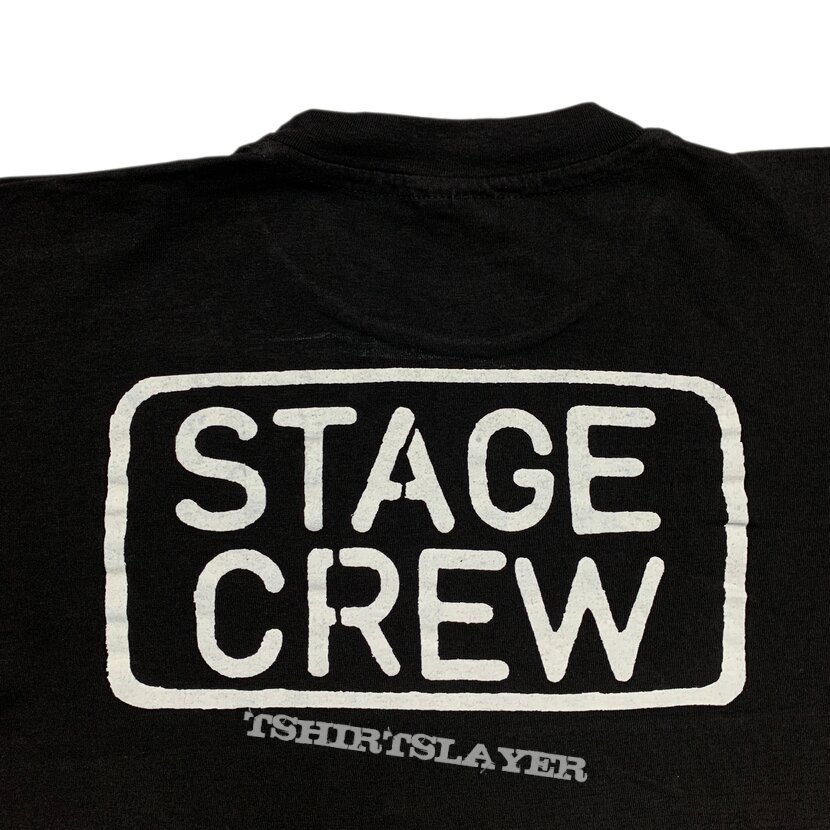 Metallica Black Album 1991 Stage Crew T-shirt