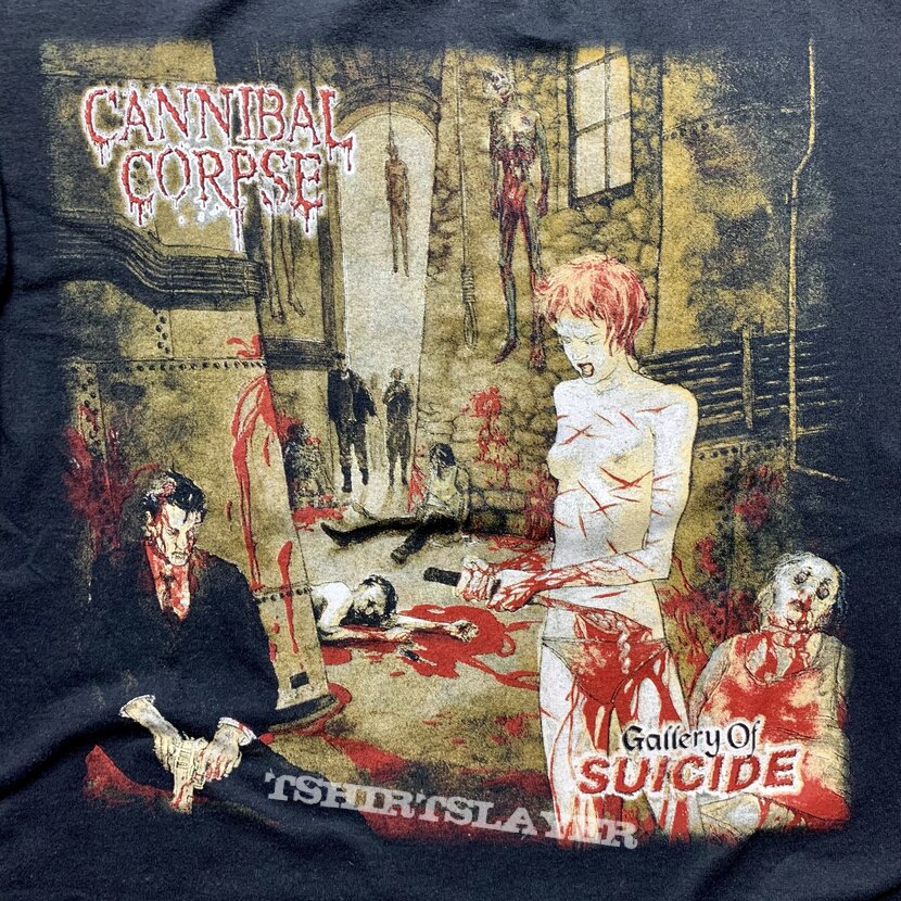 Cannibal Corpse Gallery Of Suicide Longsleeve Shirt