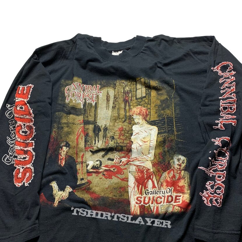 Cannibal Corpse Gallery Of Suicide Longsleeve Shirt
