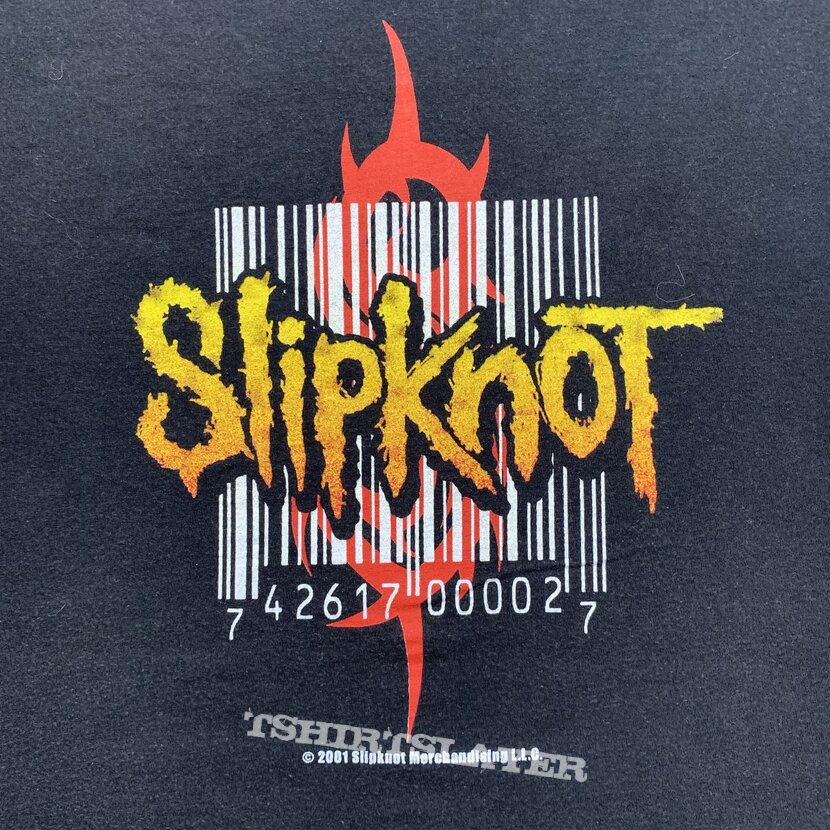 Slipknot 2001 T-shirt | TShirtSlayer TShirt and BattleJacket Gallery