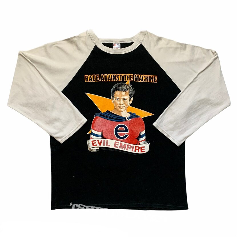 Rage Against The Machine Evil Empire 1996 Raglan T-shirt