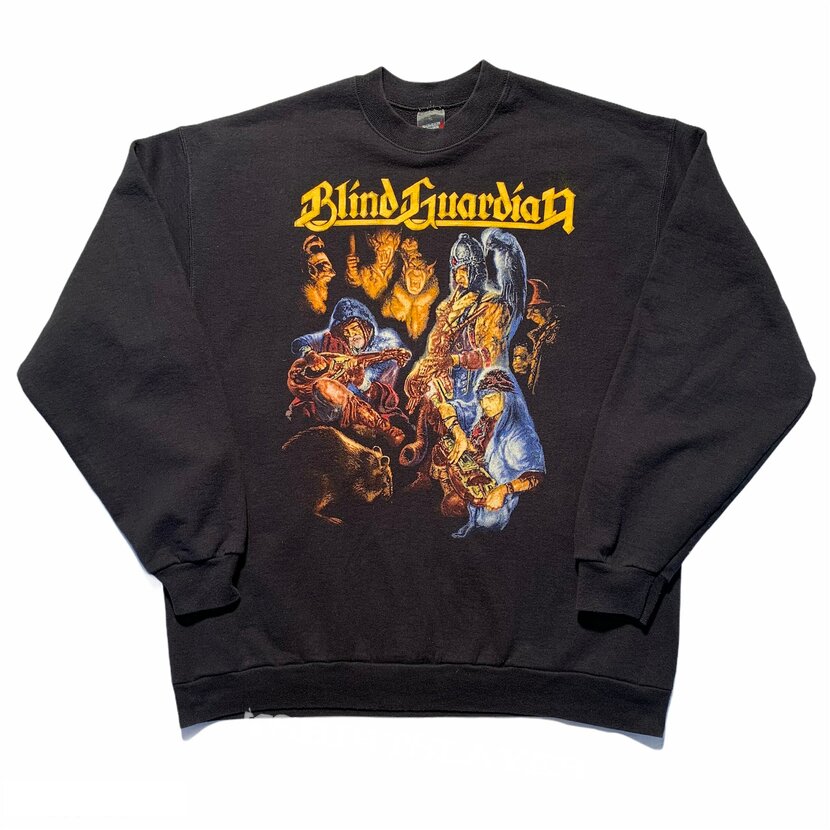 1992 Blind Guardian Journey Through The Dark Sweatshirt | TShirtSlayer  TShirt and BattleJacket Gallery
