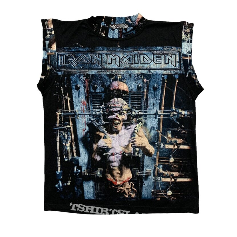 Vintage Iron Maiden The X Factor 90&#039;s Tour Tank Top T-shirt