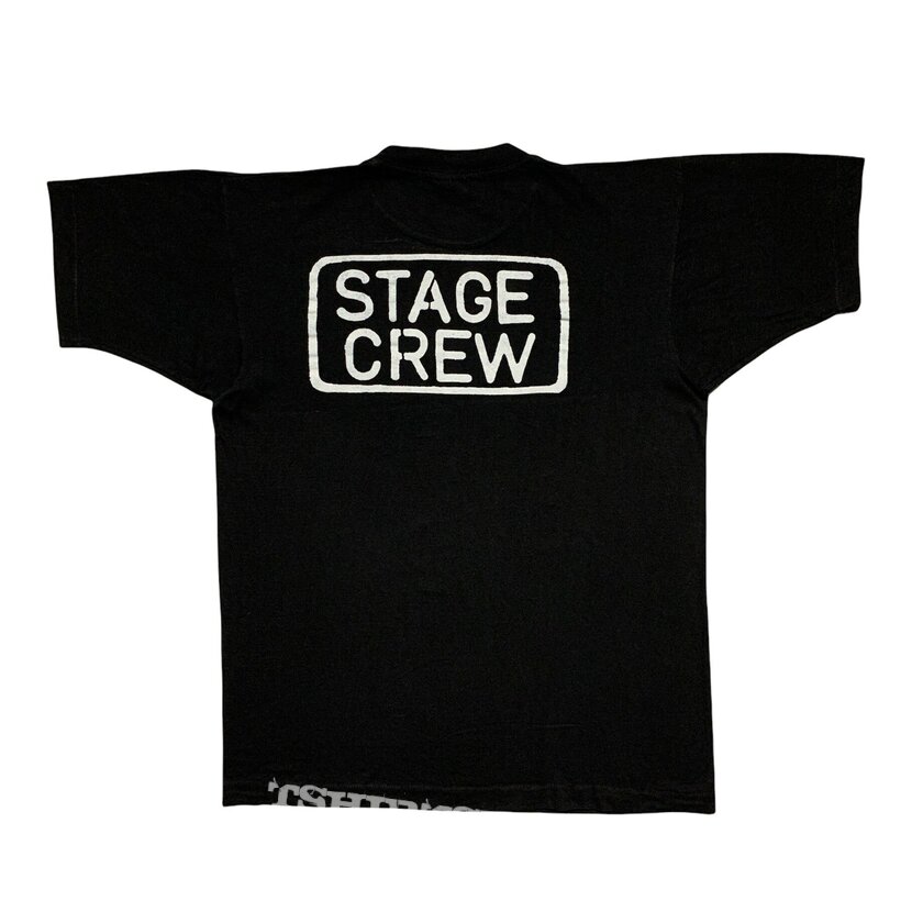 Metallica Black Album 1991 Stage Crew T-shirt