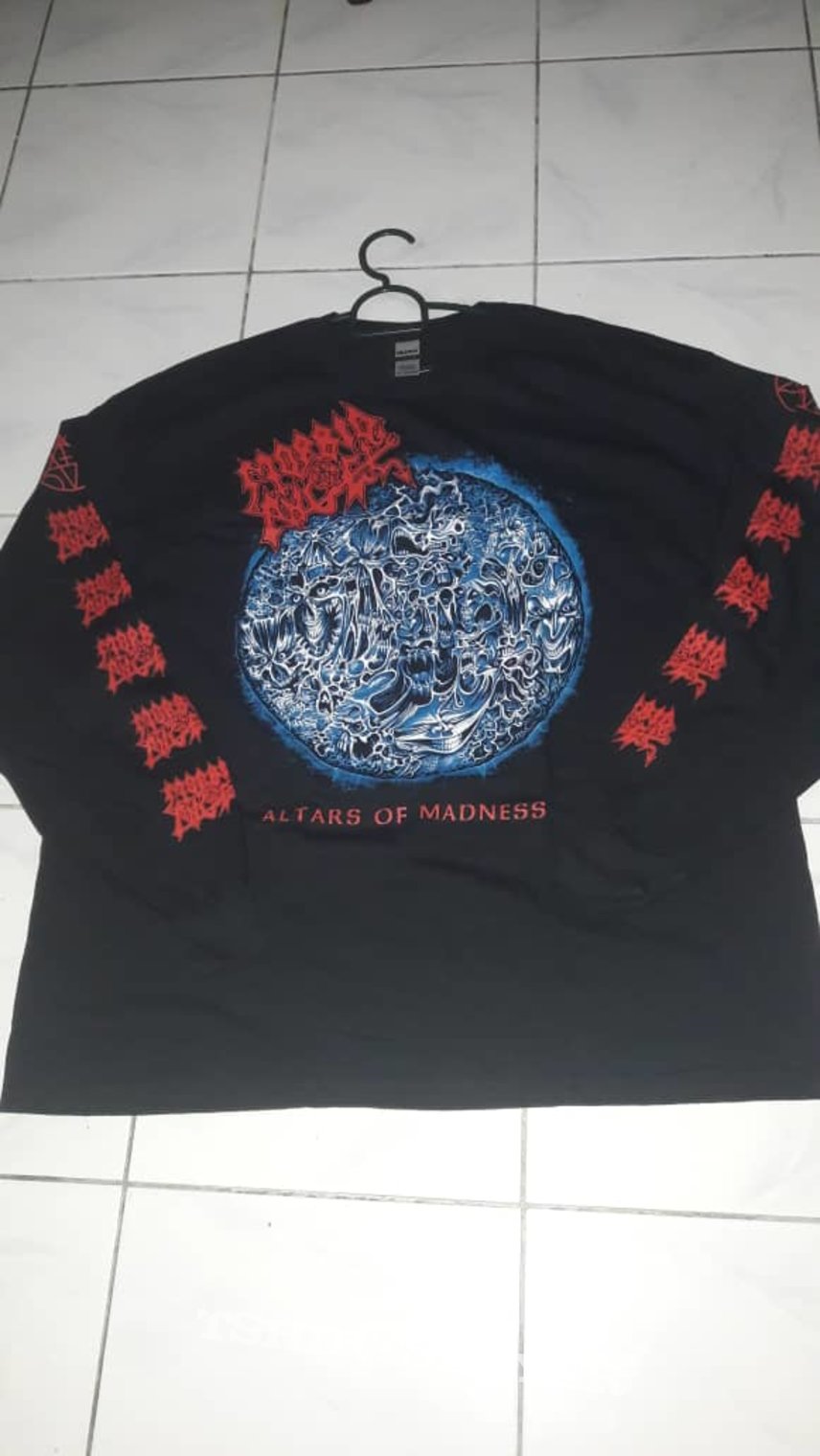 Long Sleeve Shirt Morbid Angel Alter Of Madness