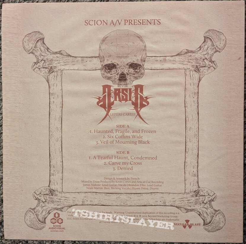 Arsis - Lepers Caress Vinyl