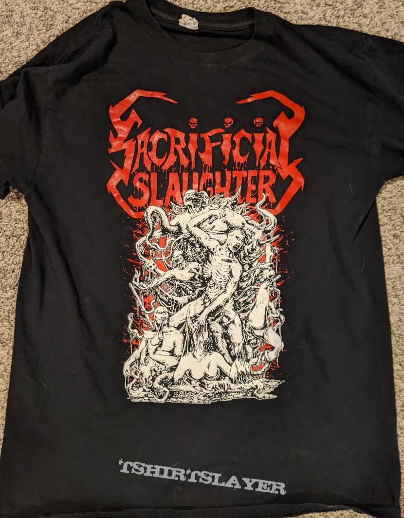 Sacrificial Slaughter Tour Shirt Sleeve