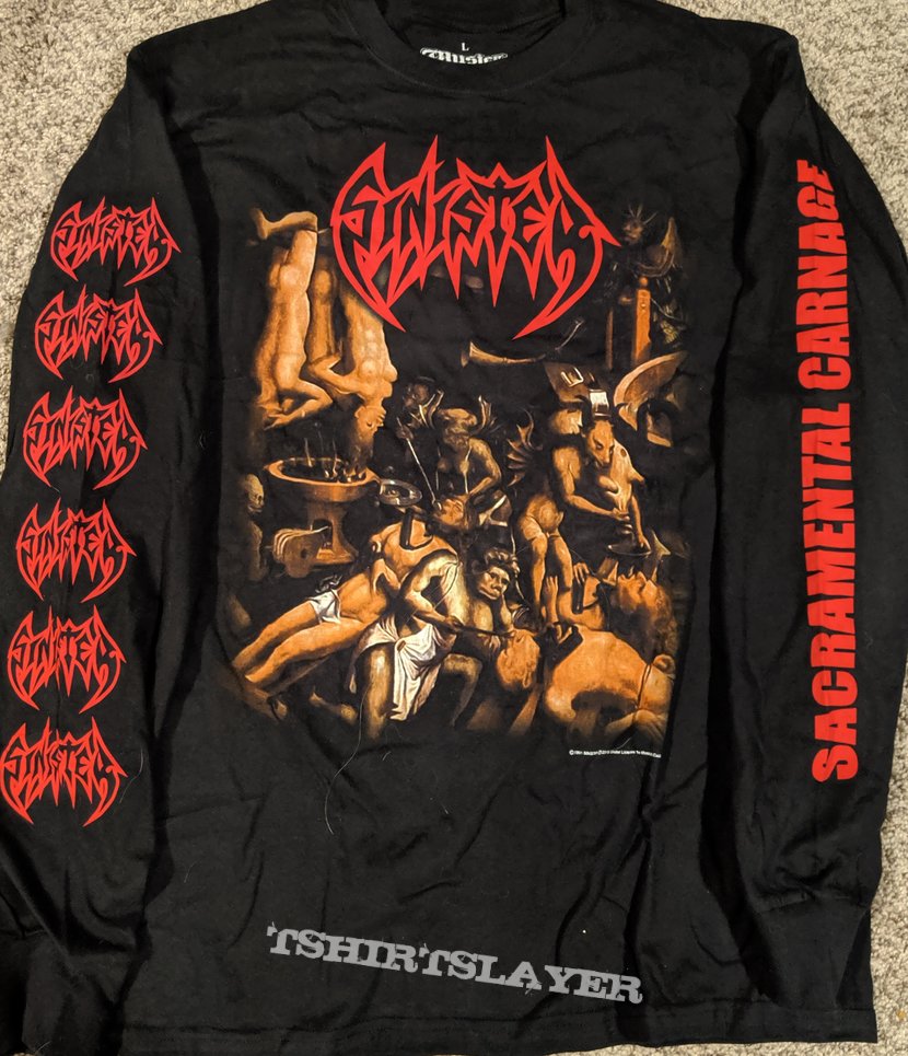 Sinister Sacramental Carnage Long Sleeve