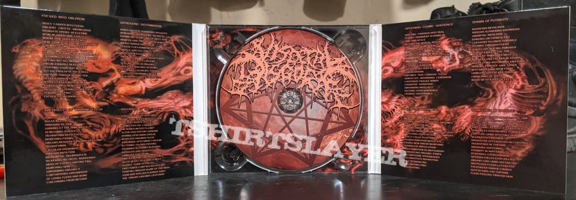 Visceral Disgorge-Slithering Evisceration Digipak Cd