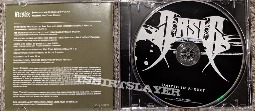 Arsis United In Regret Slipcase Cd