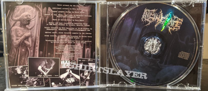 Incinerate - Eradicating Terrestrial Species Cd