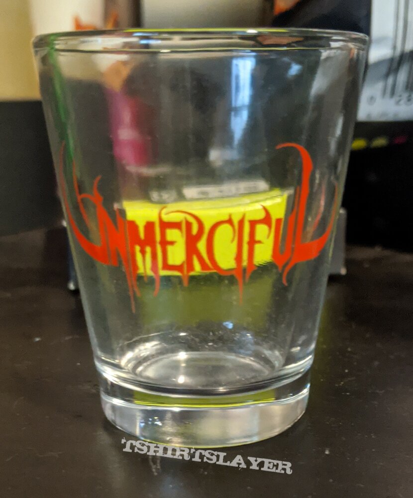 Unmerciful Shot Glass