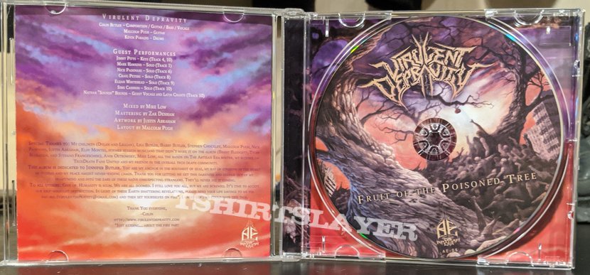 Virulent Depravity - Fruit Of The Poisoned Tree Cd