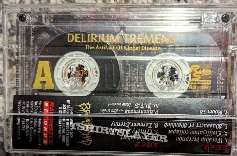Delirium Tremens - The Artifact Of Global Disease Cassette