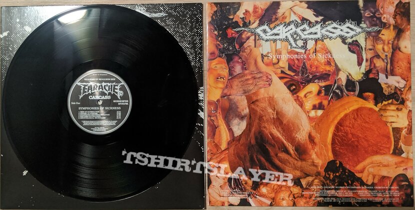 Carcass - Symphonies Of Sickness Vinyl | TShirtSlayer TShirt and