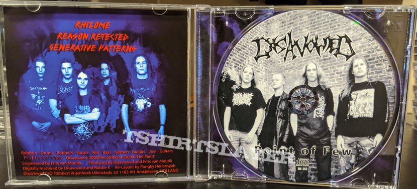 Disavowed - Point Of Few Demo Cd