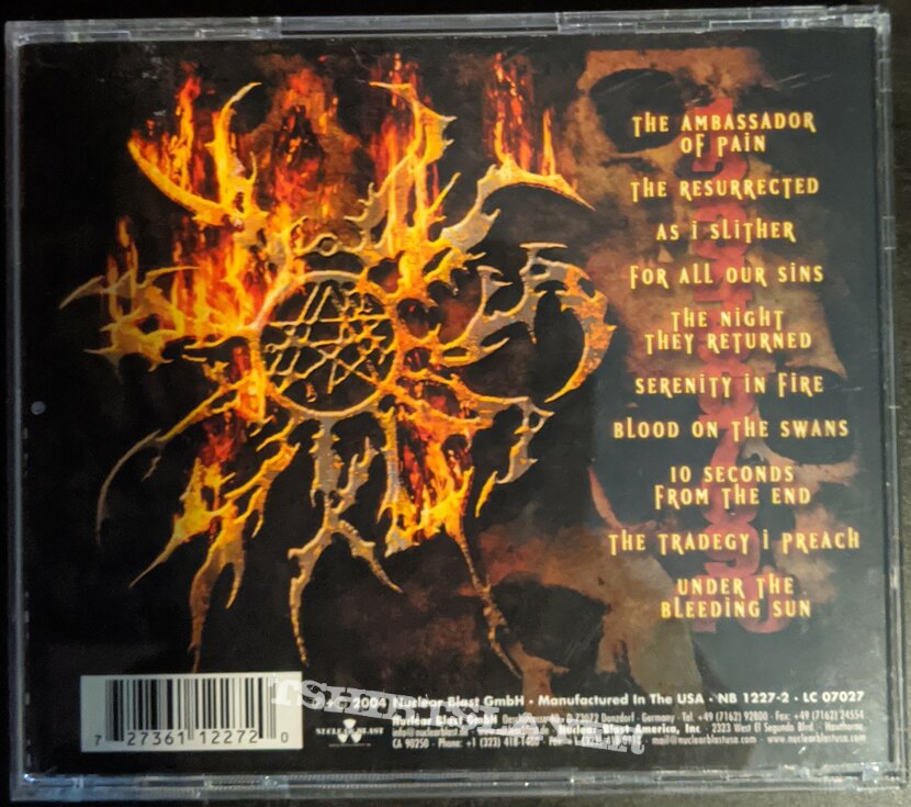 Kataklysm - Serenity In Fire Cd